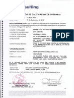 Certificado de Operario Fran Reategui