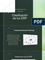 Clasificación de Los ERP