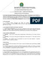 Edital #12 2019 Fortaleza Técnico Integrado