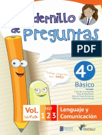 Cuadernillo de Preguntas - Lenguaje - 4 Básico - VOLUMEN 1(1) (1)