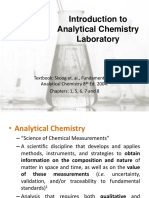 1-Introduction To Analytical Chemistry