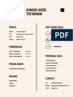 Ahmad Agiel Triyawan: Profil Software Skill