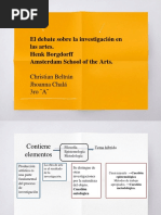 El Debate Sobre La Investigación en Las Artes. Henk Borgdorff Amsterdam School of The Arts