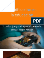 Gamificación en la educación