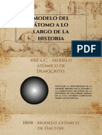 Historia Del Modelo Del Atomo
