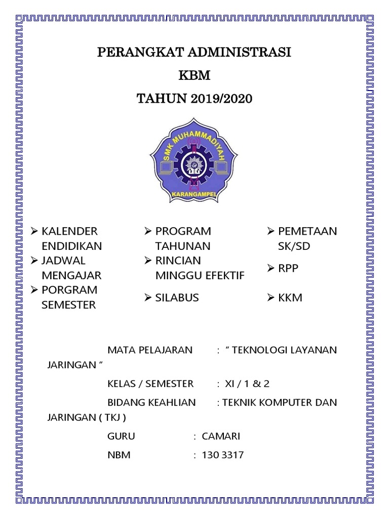 Contoh COVER | PDF