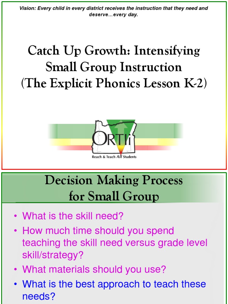 Effective Phonics Instruction Strategies | PDF | Phonics | Reading ...