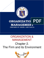 Organization & Management: Prepared By: Reizel Jane Pascua