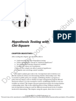 Post, or Distribute: Hypothesis Testing With Chi-Square