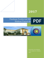 Panduan Pemberian Informasi Dan Edukasi Pasien Dan Keluarga