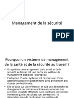 Management de La Sécurité