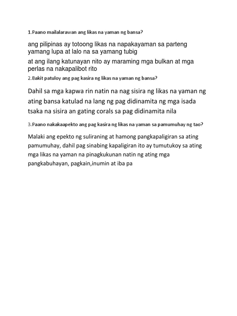 Paano Ito Nakakaapekto Sa Ating Pamumuhay Climate Change