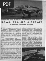 U.S.A.F. Trainer Aircraft: A Design Review of The Post-War Tutorial Stable