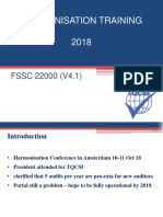 FSSC Harmonisation 2018