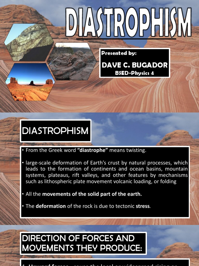 Diastrophism | PDF | Fault (Geology) | Plate Tectonics