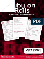 Ruby on Rails Notes for Professionals