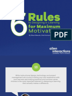 6 Rules Designing ELearning