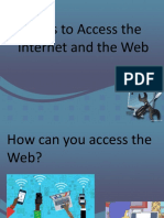 Ways To Access Inetrnet