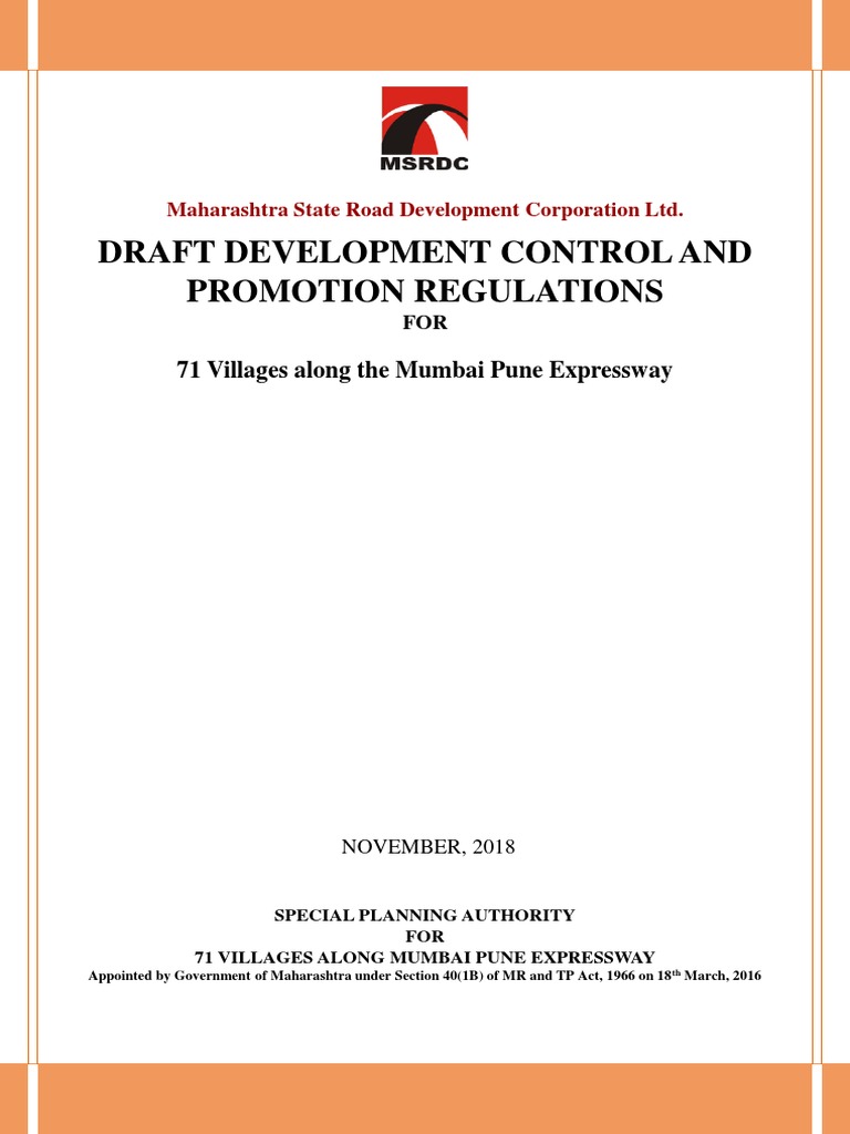 Draft DCPR | PDF | Economic Sectors | Nature