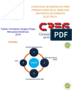 Capacidad de Respaldo Para Operaciones de Mercado (CROM)