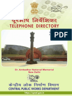 CPWD Telephone Directory 2019 PDF