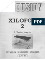 Xilofón 2. F. X. Joaquín