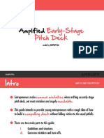 Amplify LA - Amplified Early-Stage Pitch Deck