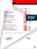 Cash Flow Statement