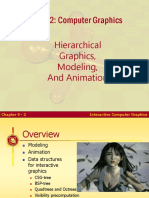 CS 352: Computer Graphics Hierarchical Graphics, Modeling, and Animation
