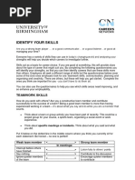 Choosing Your Career Skills Questionnaire PDF