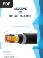 Ug Cable Types & Use Ppt