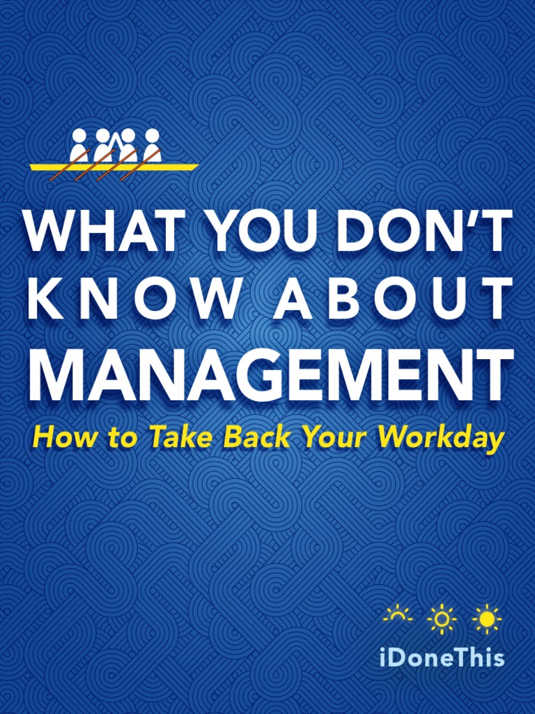 What You Do Not Know About Management 7 | PDF | Mentorship | Motivation
