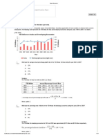 Charts and Diagrams - Past Other MBA Test Questions 1: Reports For