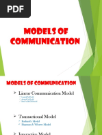 Modelsofcommunicationhandout 160711061345 PDF