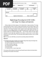 Digital Image Processing-Lab (15-EC 4110L)