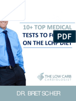 10+ Top Medical: Tests To Follow On The LCHF Diet