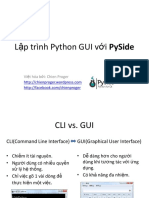 Lập trình Python GUI với PySide