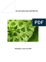 Topologia y Espacios Metricos PDF
