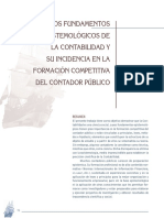 Dialnet LosFundamentosEpistemologicosDeLaContabilidadYSuIn 5137549 PDF