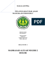 Makalah PPKN Kasus Pelanggaran Ham