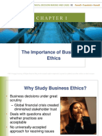 The Importance of Business Ethics