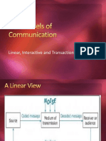 Linear Interactive Transactional Communication Models