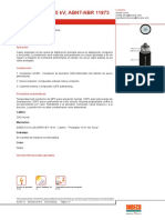 C ACSR PI MT 15 KV ABNT NBR 11873 PDF