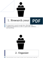 Effective Presentation Skills: Research, Organize, Practice, and Engage