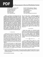 Survey of Harmonics Measurements in Electrical Distribution Systems