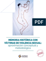 Memoria Historica Con Victimas de Violencia Sexual