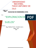 Exploracion de Suelos 2018 - 2