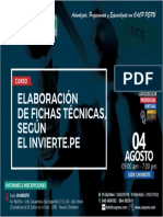 Elaboracion de Fichas Tecnicas, Segun Invierte - Pe