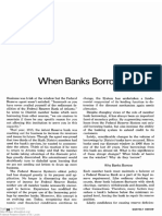 When Banks Borrow PDF