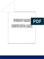 Workshop Hazard Idenfification (Hazid)
